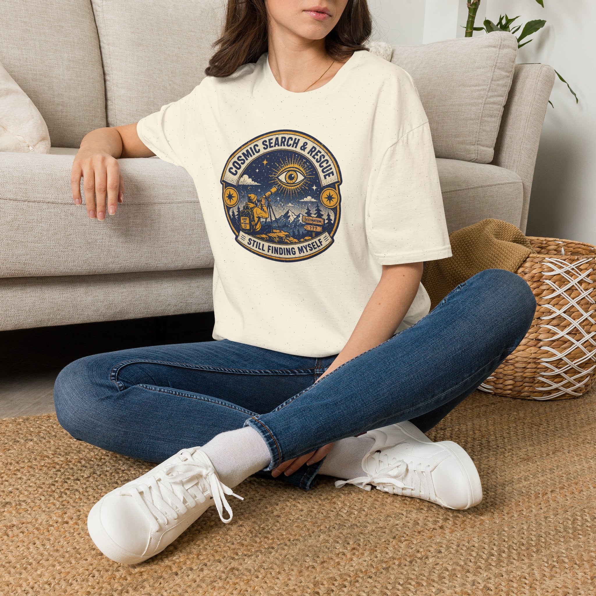 Cosmic Search & Rescue For Finding Own Self Graphic T-Shirt