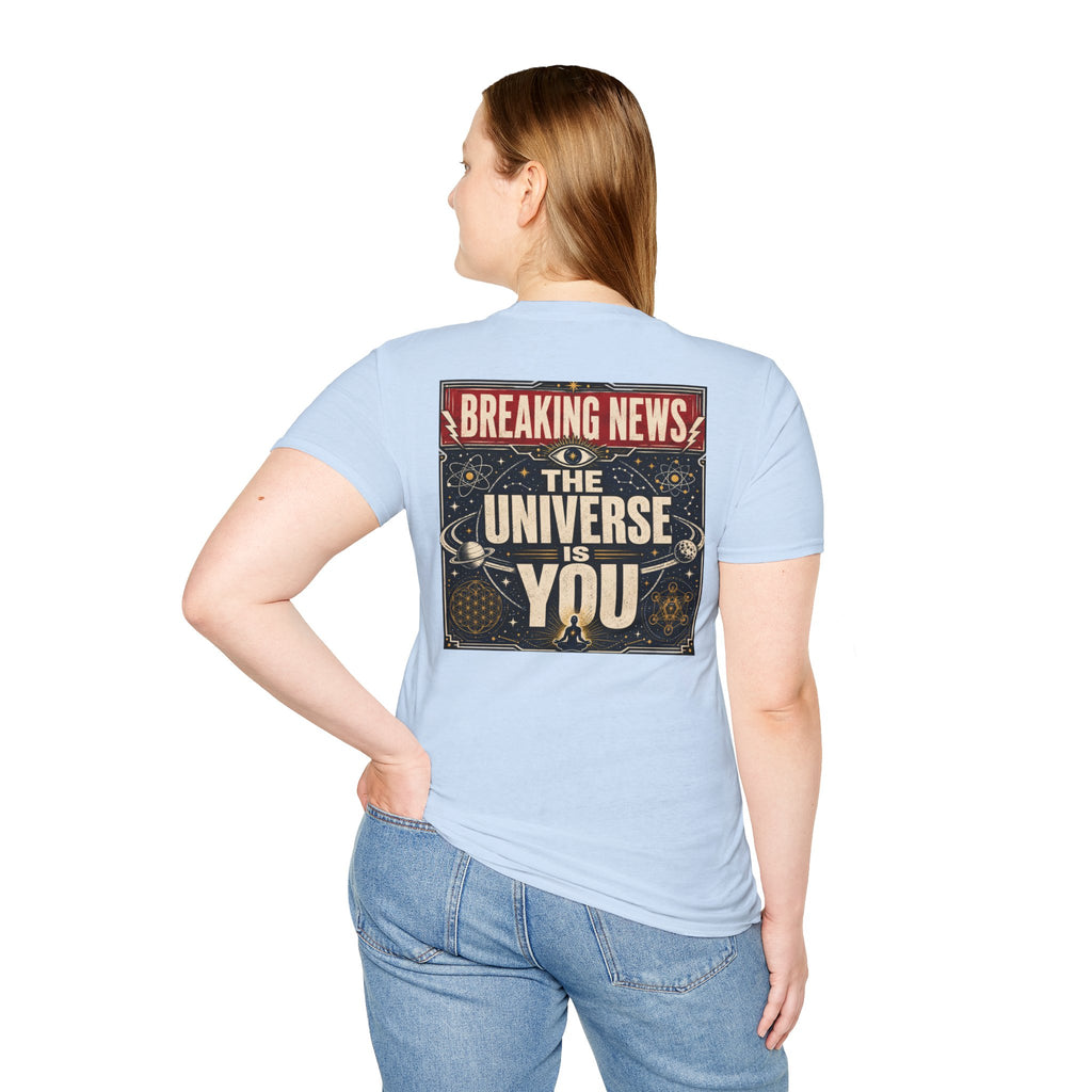 The Universe Is You Tee (Back Only Design)