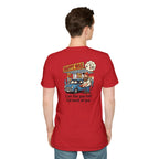 Glass half full T-shirt - Back design