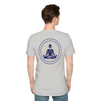 Blue Meditating Yogi Back Only Design