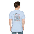Peace Love Back Design T-shirt