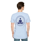 Blue Meditating Yogi Back Only Design