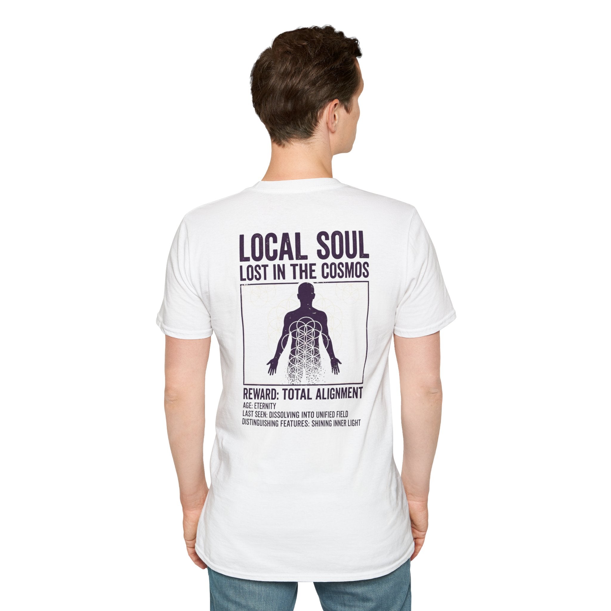 Lost Soul White Tee — Minimal Everyday T-Shirt