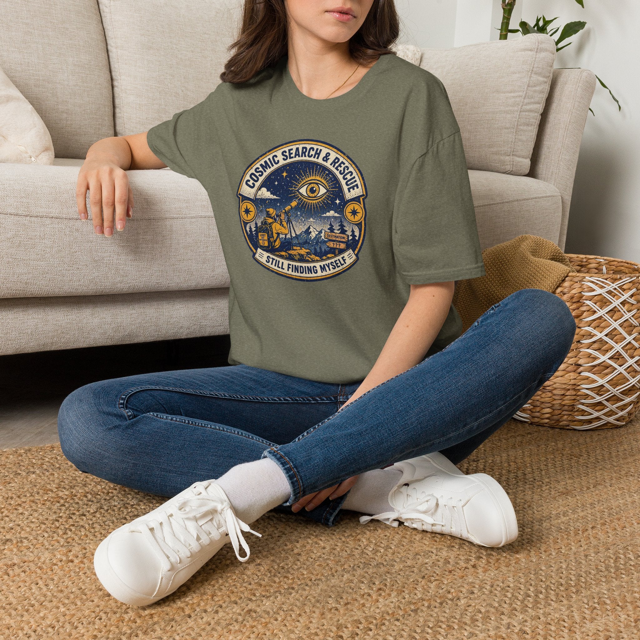 Cosmic Search & Rescue For Finding Own Self Graphic T-Shirt