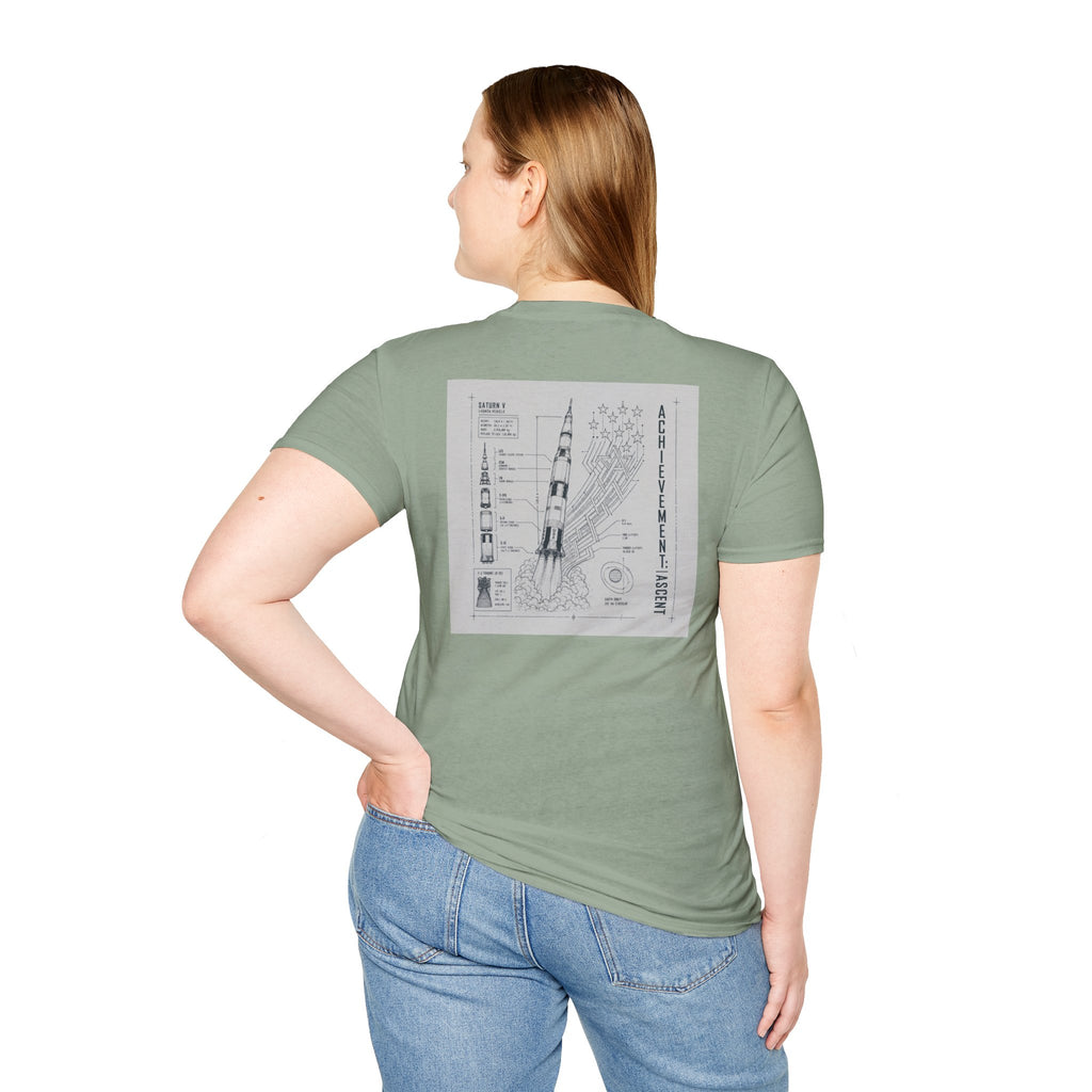 Rocket Blue print T-Shirt