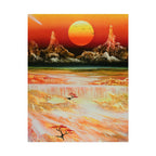 Spray Paint Art Sunset