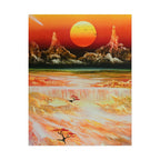 Spray Paint Art Sunset