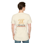 Pi-Love T-shirt Back Design