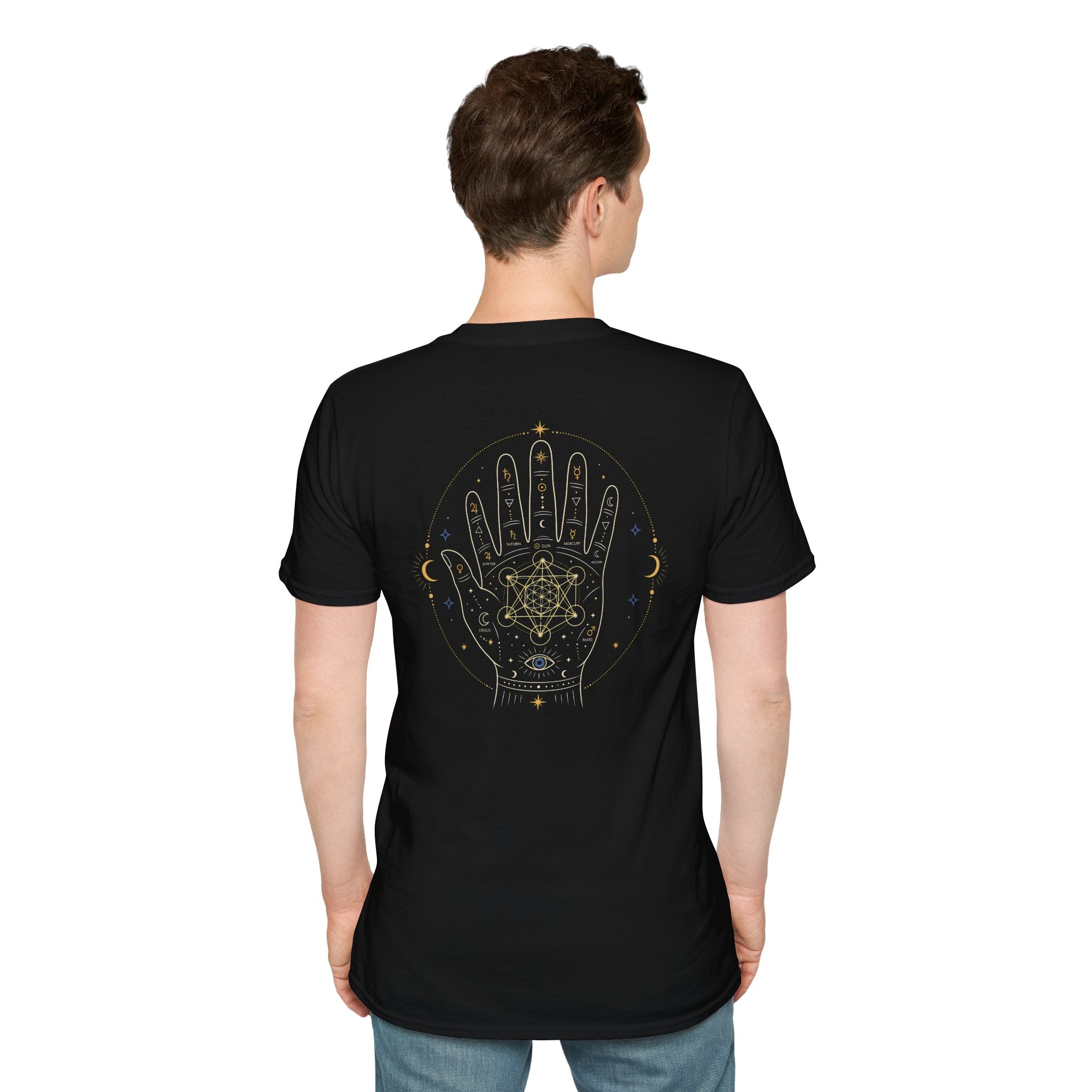 Metatron’s Cube Art Tee-Back