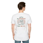 Peace Love Back Design T-shirt