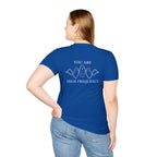 High Frequency Black T-Shirt- Back Only