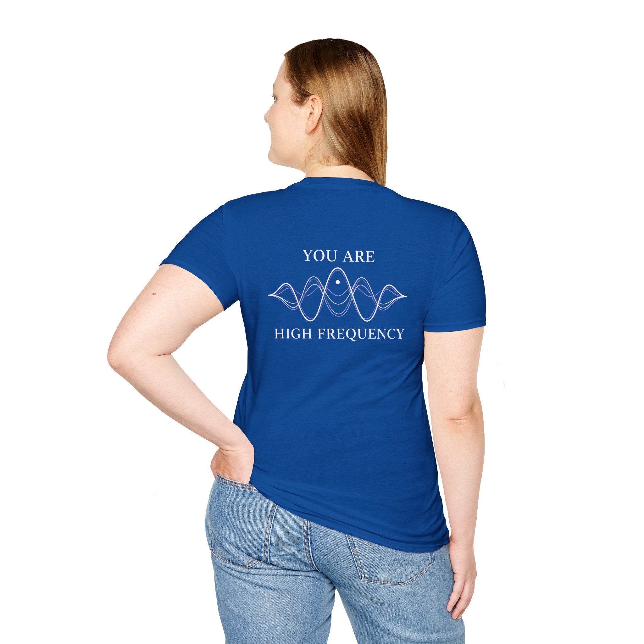 High Frequency Black T-Shirt- Back Only