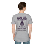 Lost Soul White Tee — Minimal Everyday T-Shirt (back print only)