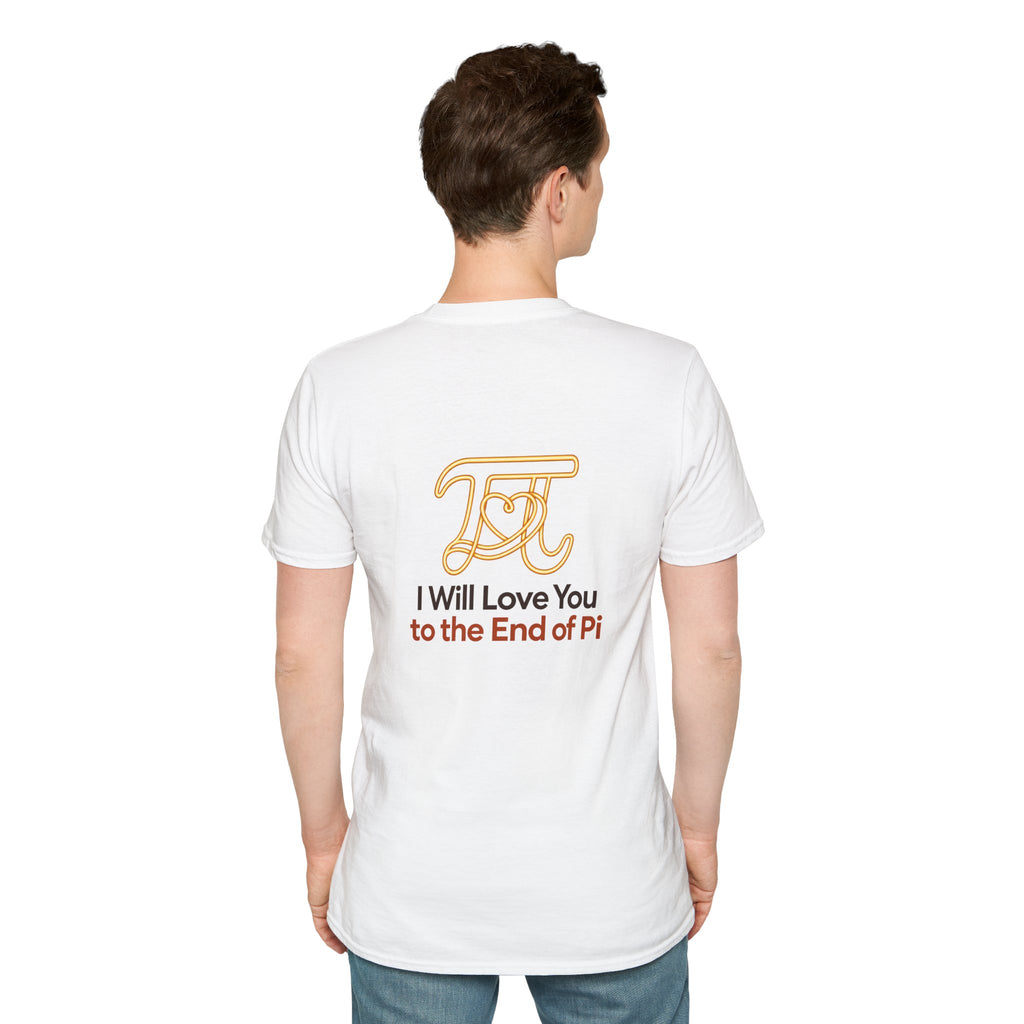 Pi-Love T-shirt Back Design