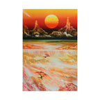 Spray Paint Art Sunset