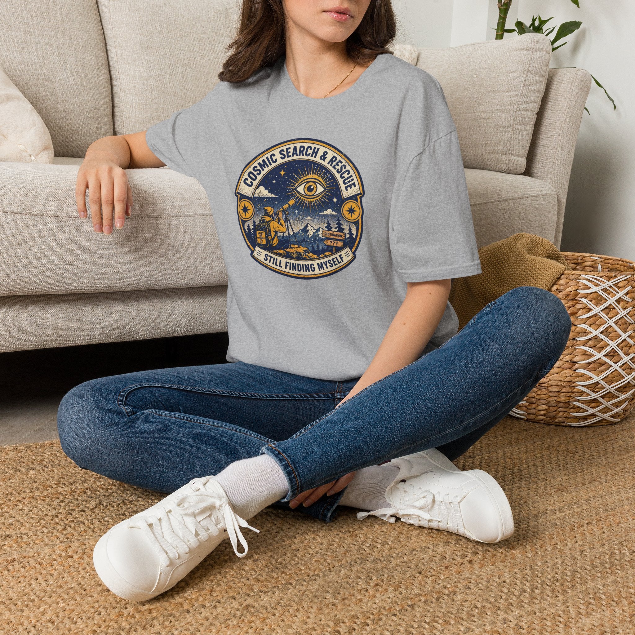 Cosmic Search & Rescue For Finding Own Self Graphic T-Shirt