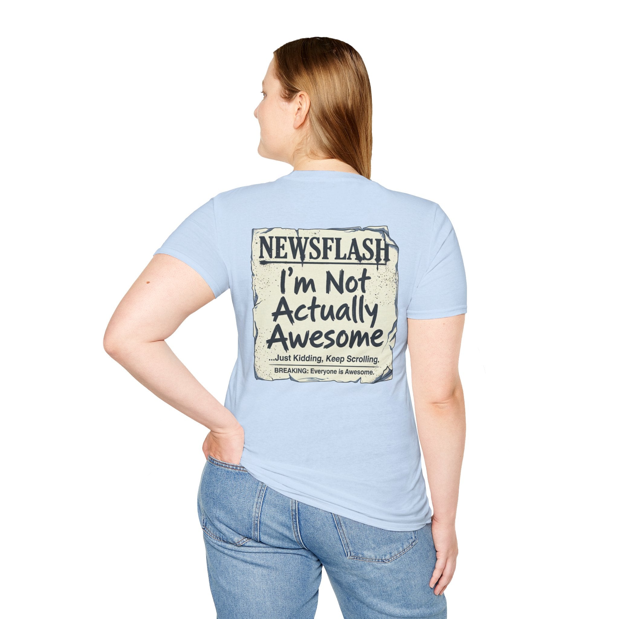 Not Awesome Humour T-shirt