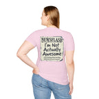 Not Awesome Humour T-shirt