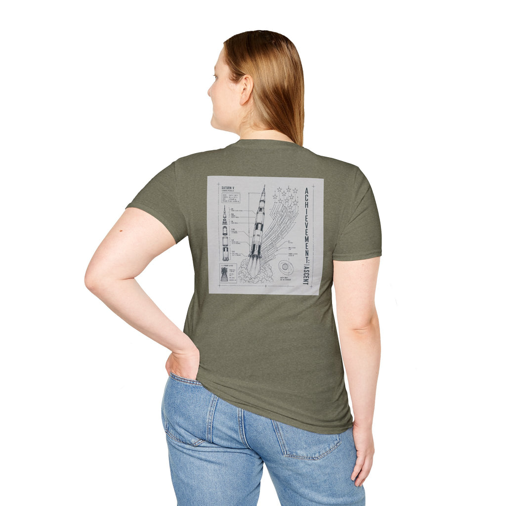 Rocket Blue print T-Shirt