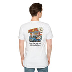 Glass half full T-shirt - Back design