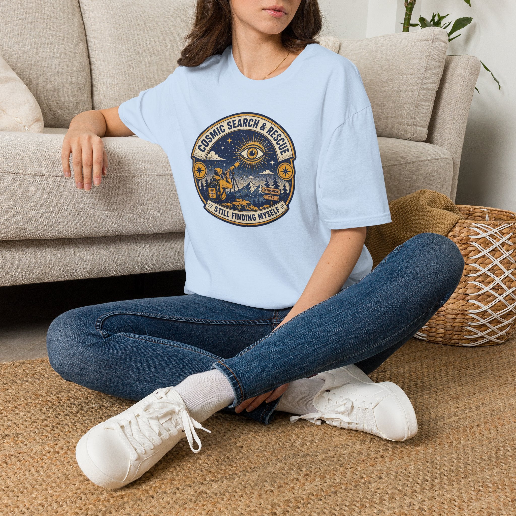 Cosmic Search & Rescue For Finding Own Self Graphic T-Shirt