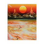 Spray Paint Art Sunset