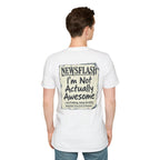 Not Awesome Humour T-shirt