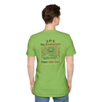 Peace Love Back Design T-shirt