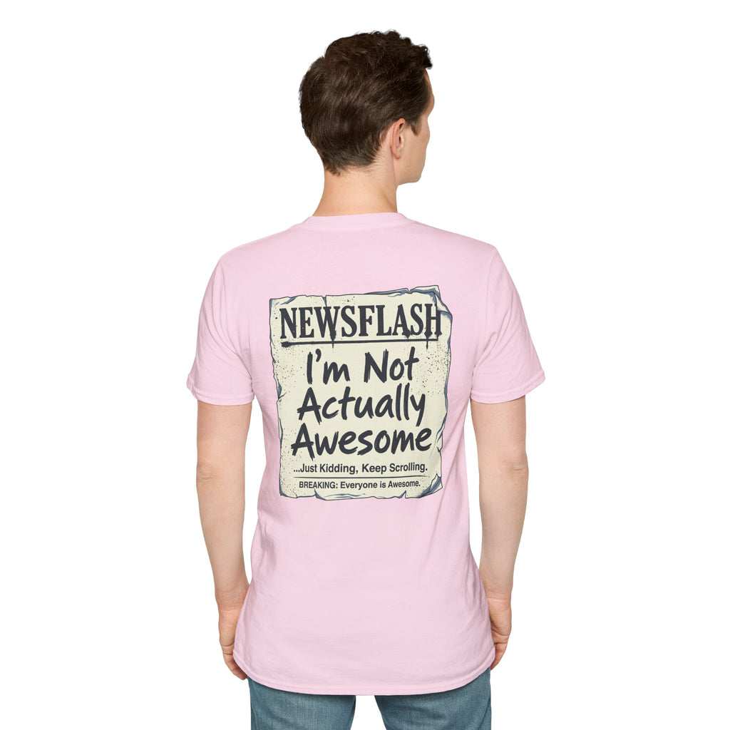 Not Awesome Humour T-shirt