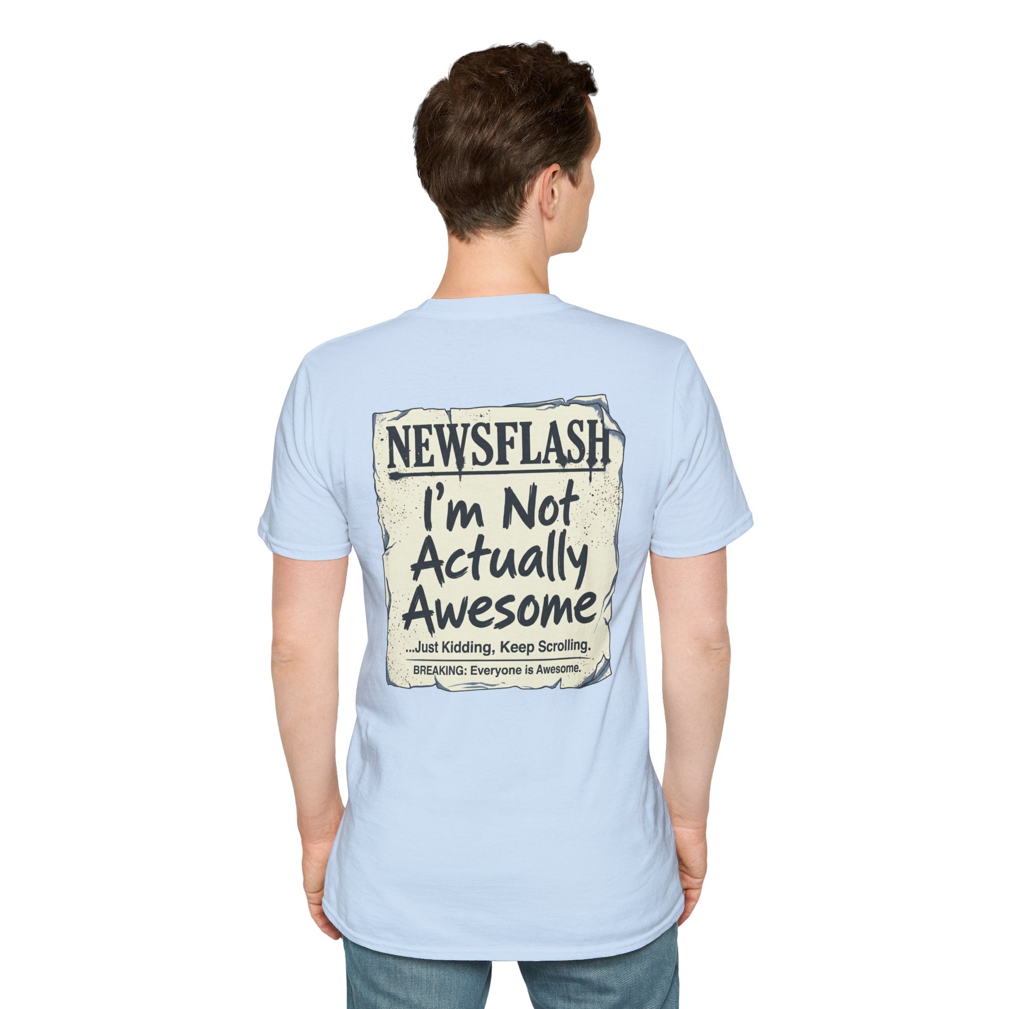 Not Awesome Humour T-shirt