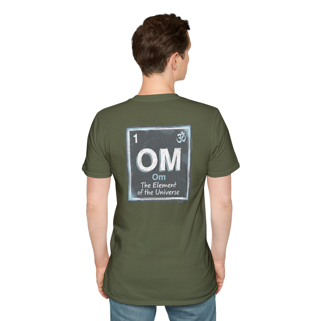 Periodic Table T-shirt Om Back Only