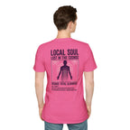 Lost Soul White Tee — Minimal Everyday T-Shirt (back print only)