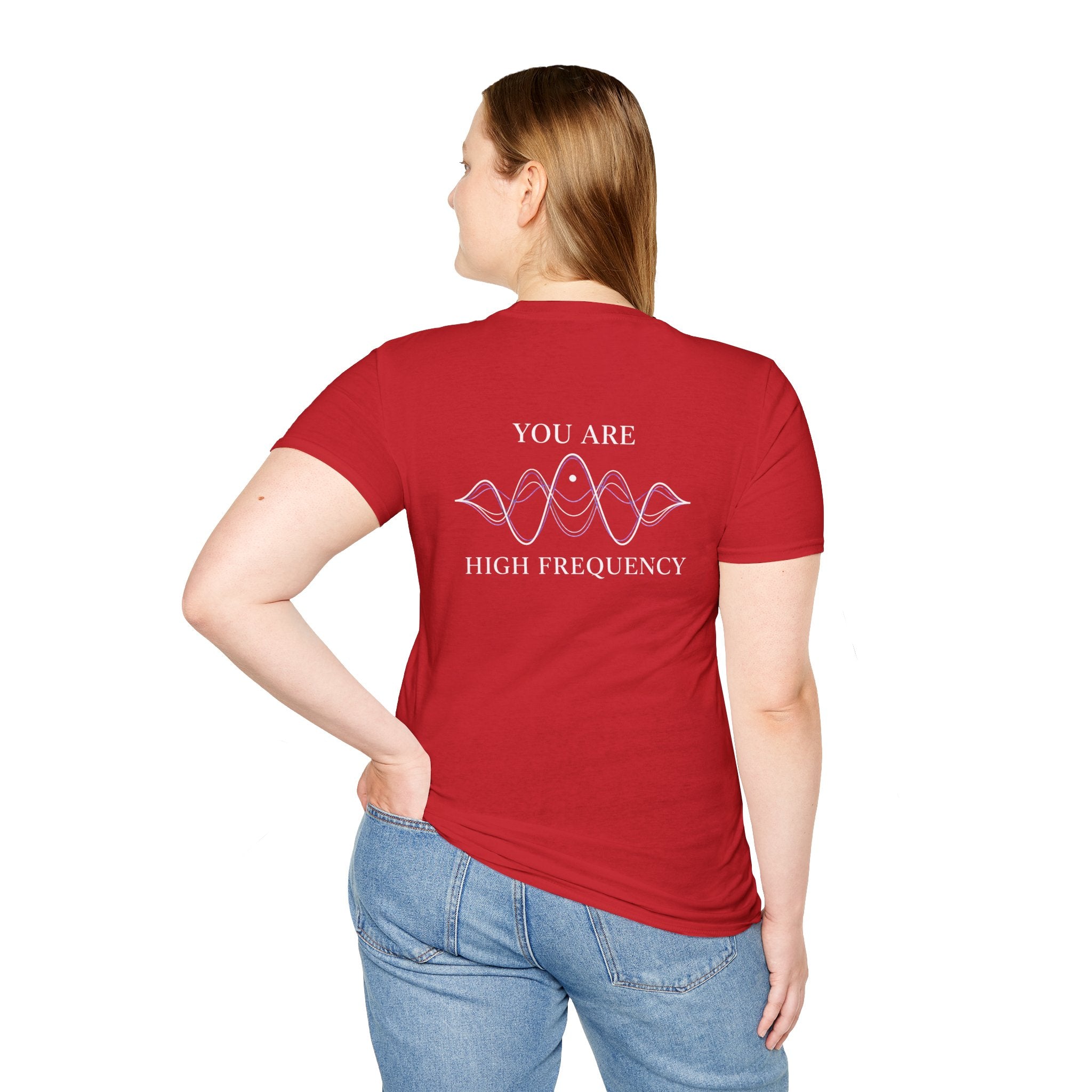 High Frequency Black T-Shirt- Back Only