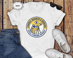 T-Shirt — Cosmic Search & Rescue “Still Finding Myself” Telescope Graphic