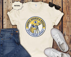T-Shirt — Cosmic Search & Rescue “Still Finding Myself” Telescope Graphic