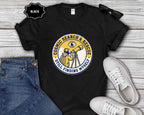 T-Shirt — Cosmic Search & Rescue “Still Finding Myself” Telescope Graphic
