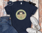 Cosmic Alignment T-Shirt – "Established Eternity" Mountain Meditation Graphic