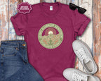 Cosmic Alignment T-Shirt – "Established Eternity" Mountain Meditation Graphic