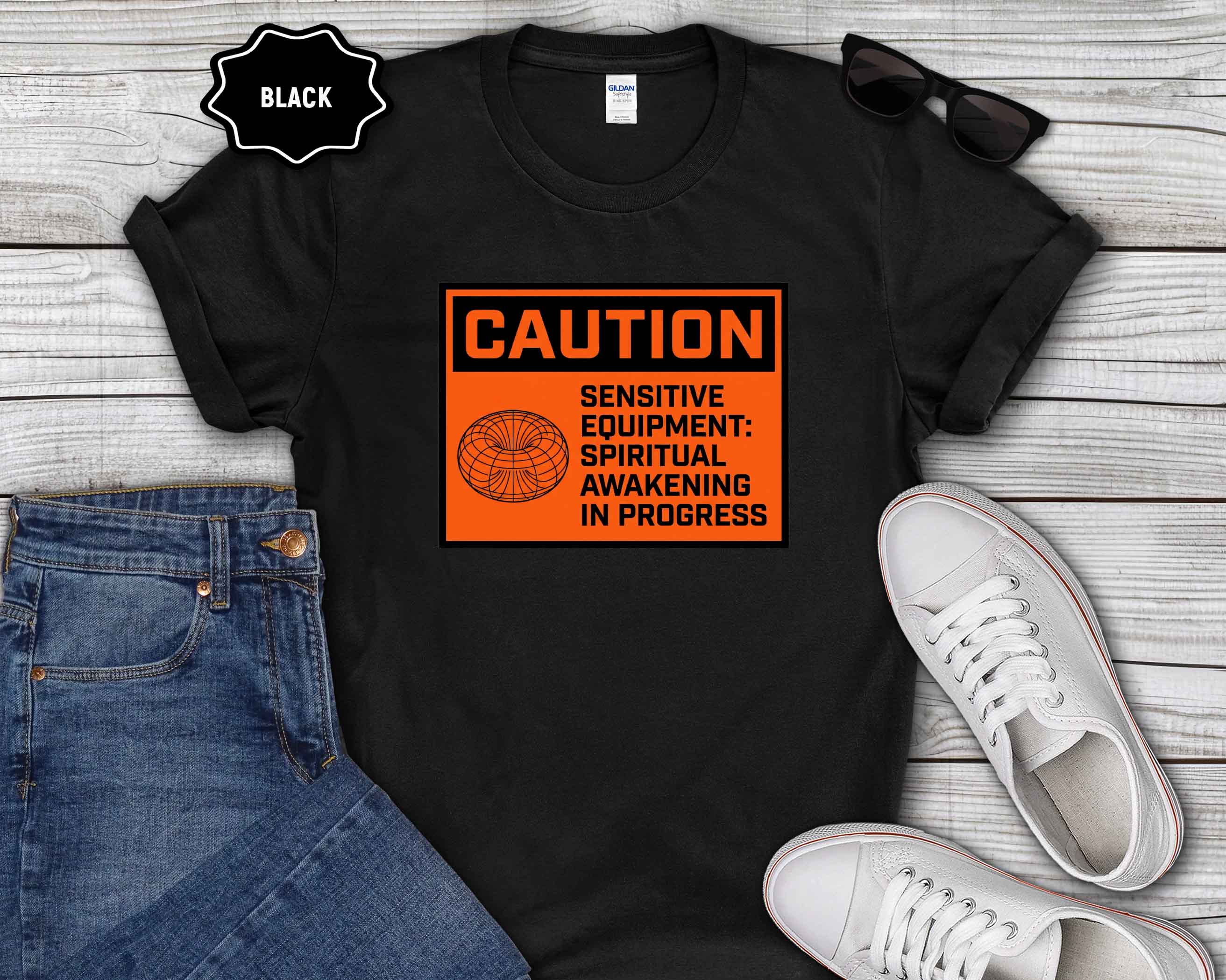 Caution: Spiritual Awakening T-Shirt