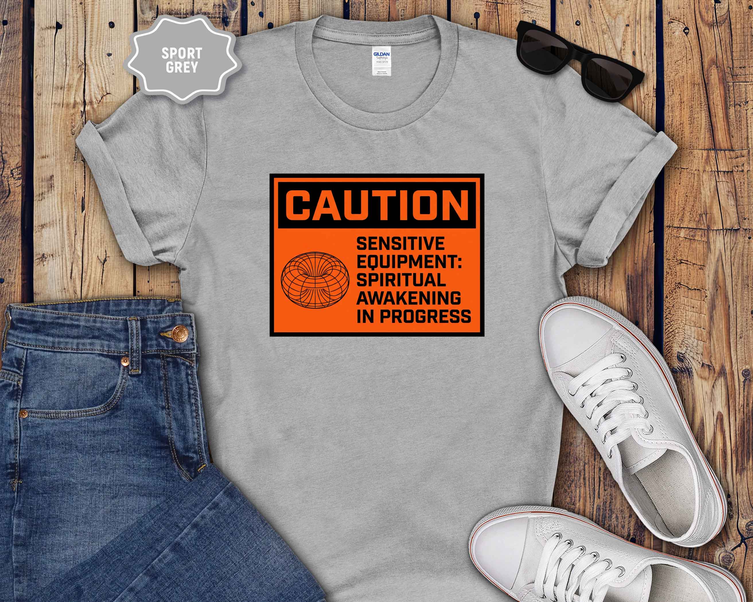 Caution: Spiritual Awakening T-Shirt