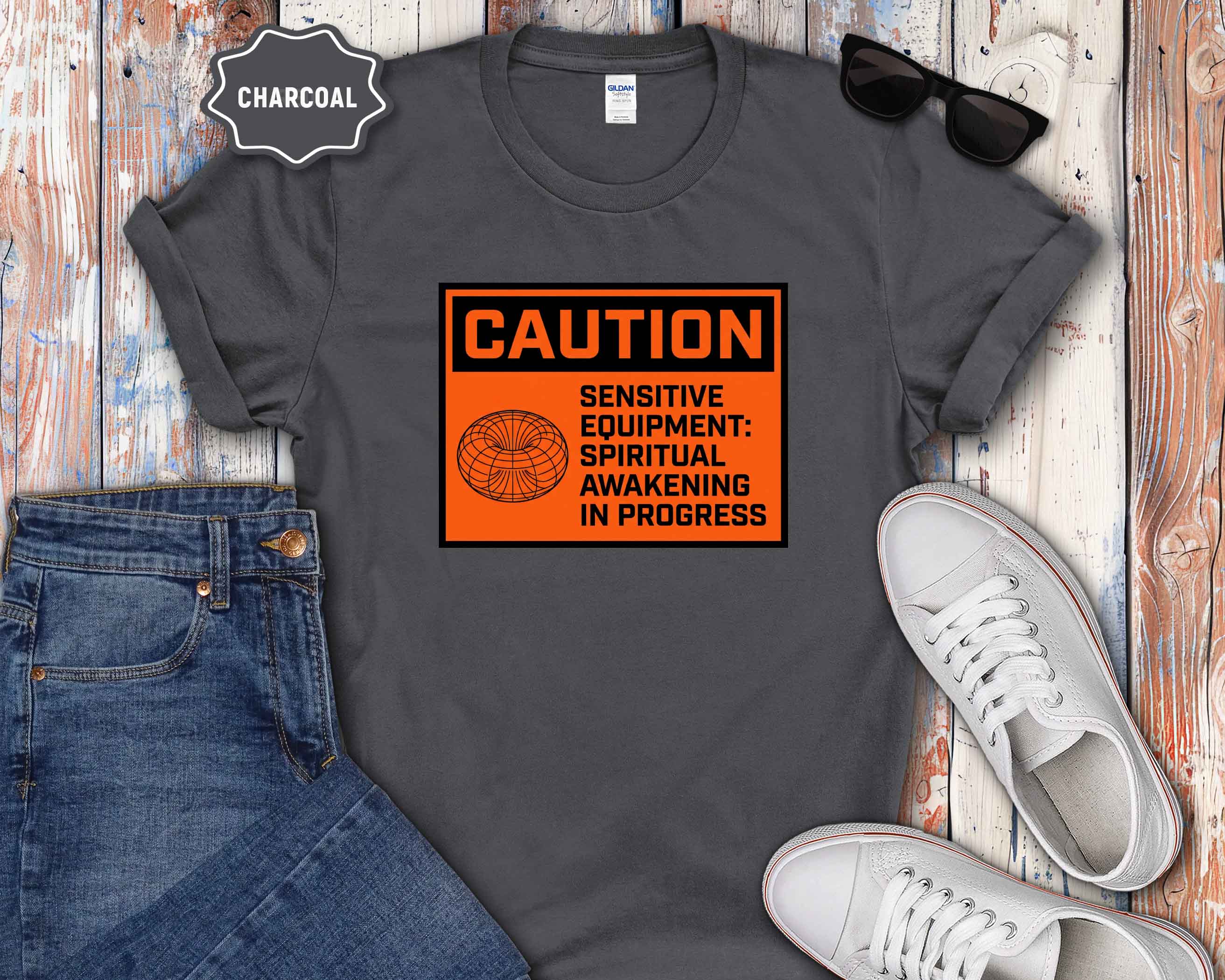 Caution: Spiritual Awakening T-Shirt