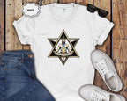 Meditating Yogi with Chakra Star T-Shirt