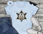Meditating Yogi with Chakra Star T-Shirt