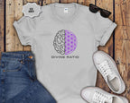 Divine Ratio T-Shirt — Brain & Flower of Life Sacred Geometry Tee