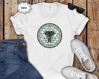 Elephant Mandala T‑Shirt — Geometric Sacred Geometry Tee
