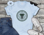 Elephant Mandala T‑Shirt — Geometric Sacred Geometry Tee