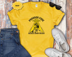 Pharaoh Code Graphic Tee (Egyptian Pharaoh UFO Design)