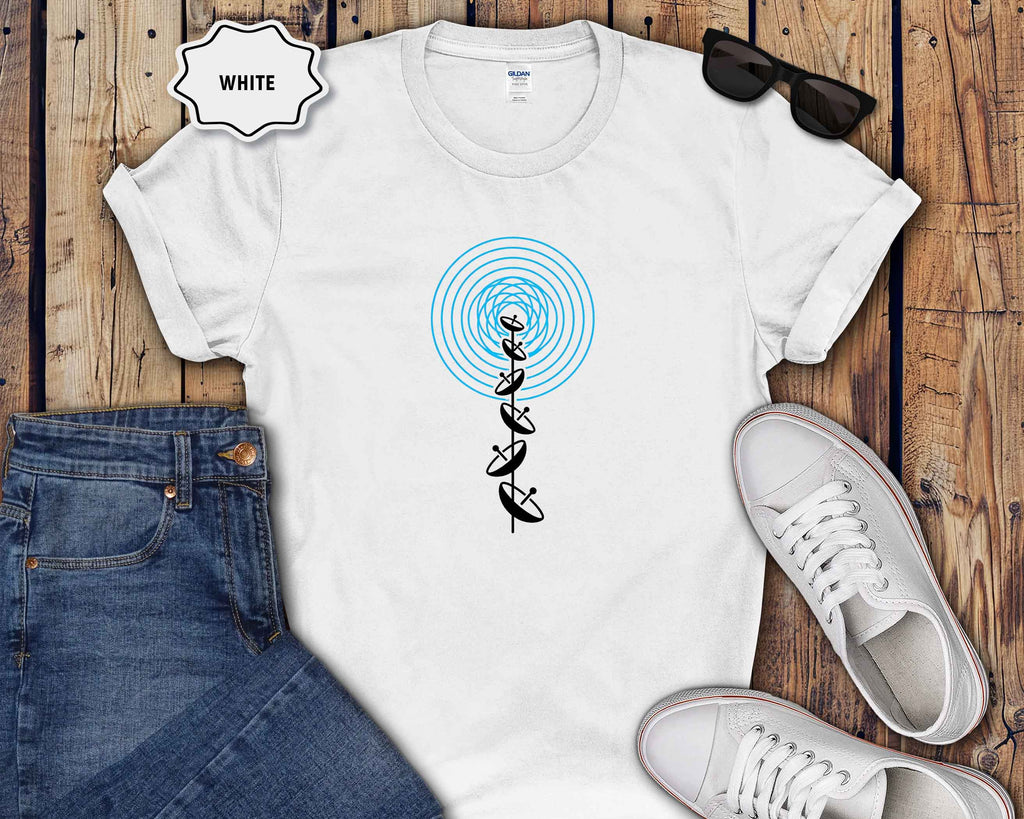 Satellite Geometric Graphic Tee