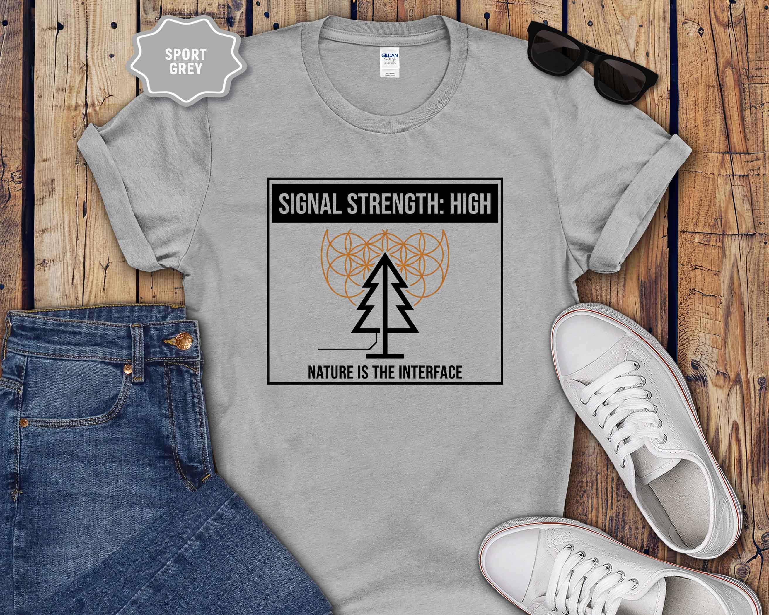 Nature Is The Interface Graphic Tee
