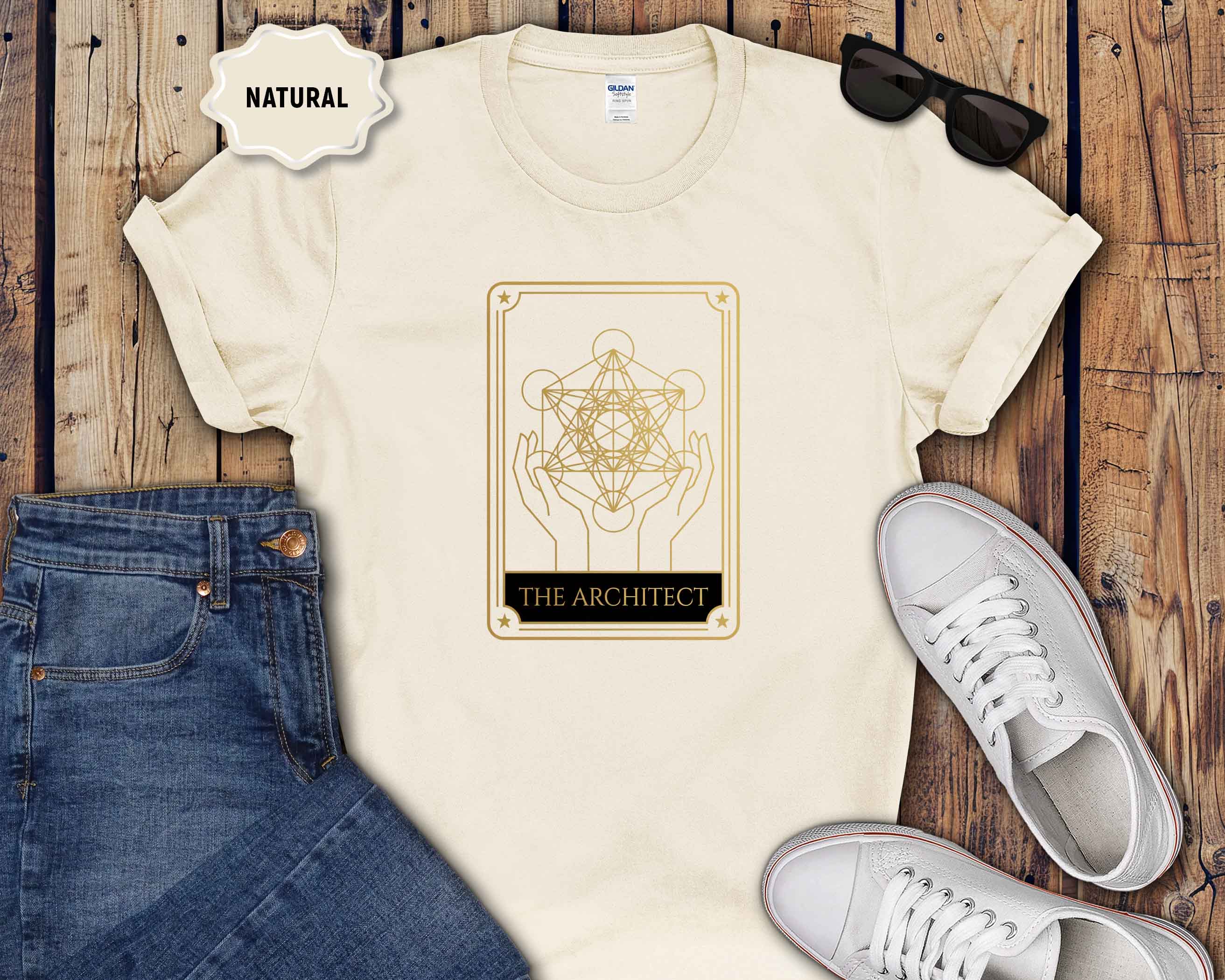 Sacred Geometry — Metatron’s Cube Hands Graphic T-Shirt